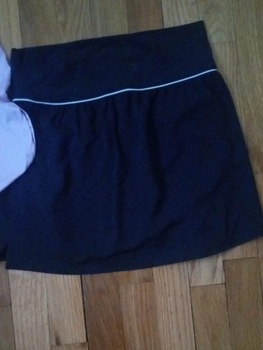girl xl champion tee and drifit tennis skort